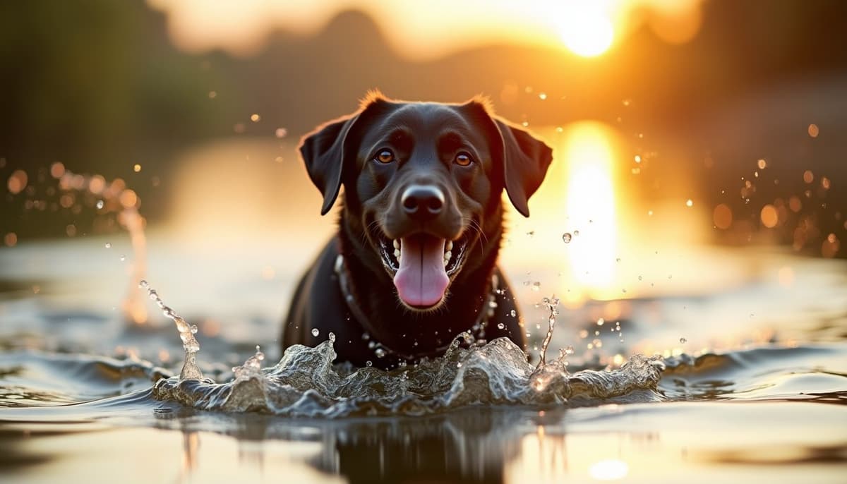 A dog on a walk — Dog ACL Surgery Cost in Garden Grove, CA
