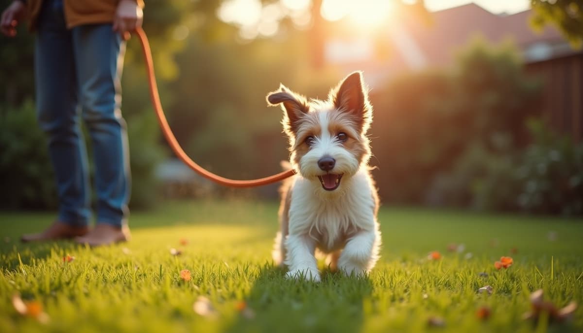 A dog on a walk — Dog ACL Surgery Cost in Gilbert, AZ (2026)