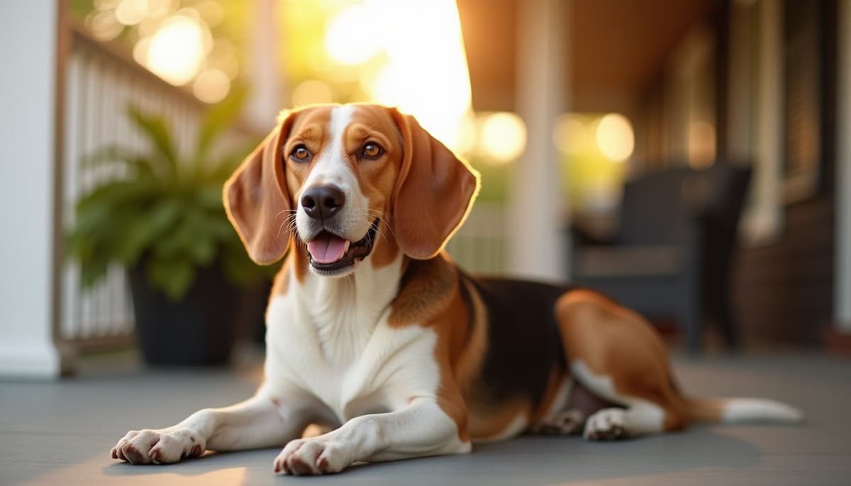 A dog on a walk — Dog ACL Surgery Cost in Henderson, IL
