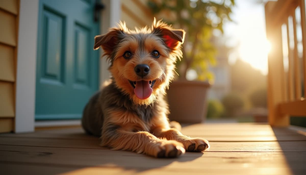 A dog on a walk — Dog ACL Surgery Cost in Huntsville, AL