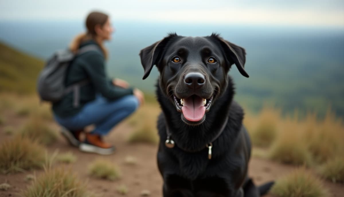 A dog on a walk — Dog ACL Surgery Cost in Independence, KS