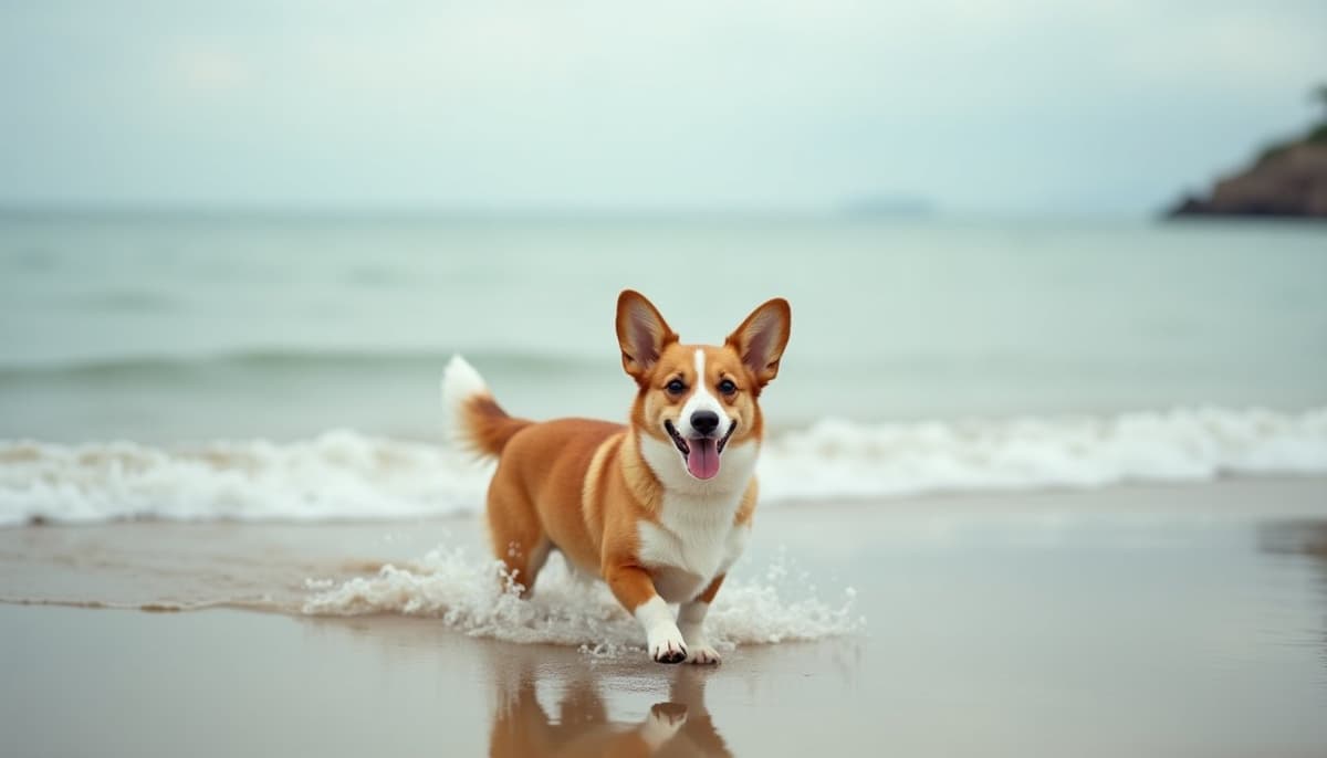 A dog on a walk — Dog ACL Surgery Cost in Laredo, TX