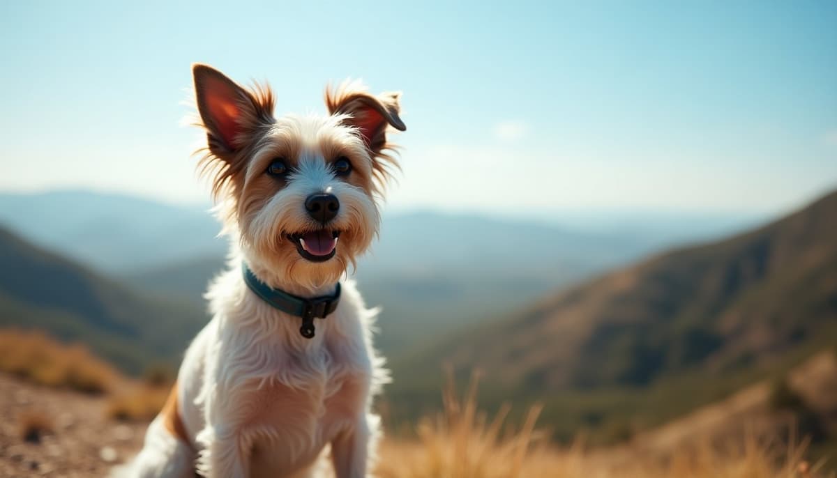 A dog on a walk — Dog ACL Surgery Cost in McKinney TX