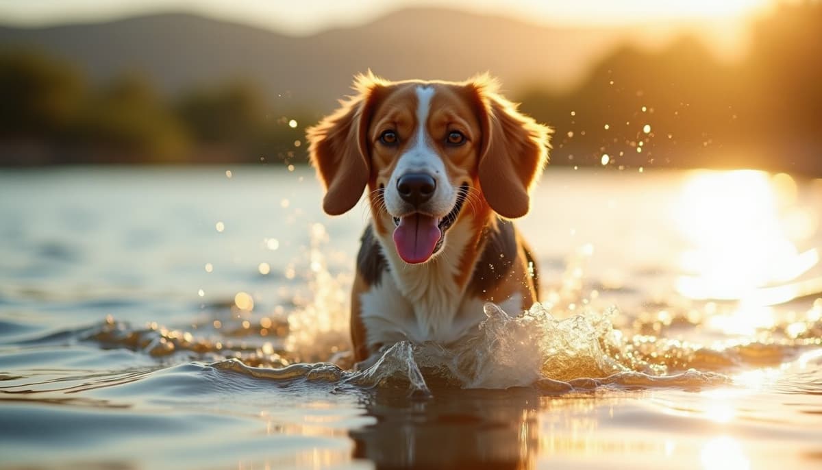 A dog on a walk — Dog ACL Surgery Cost in Mesa, AZ