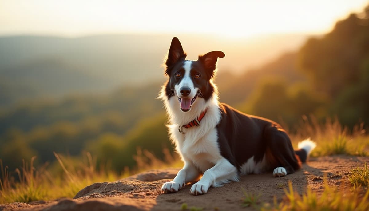 A dog on a walk — Dog ACL Surgery Cost in Montgomery AL