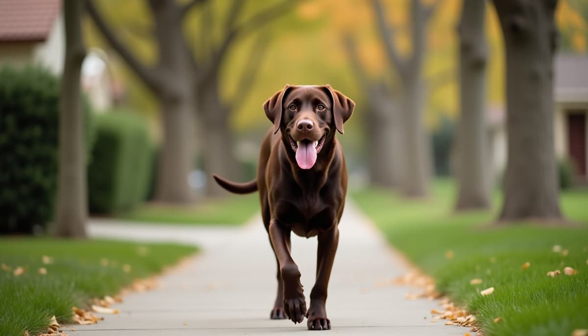 A dog on a walk — Dog ACL Surgery Cost in Murrieta, CA