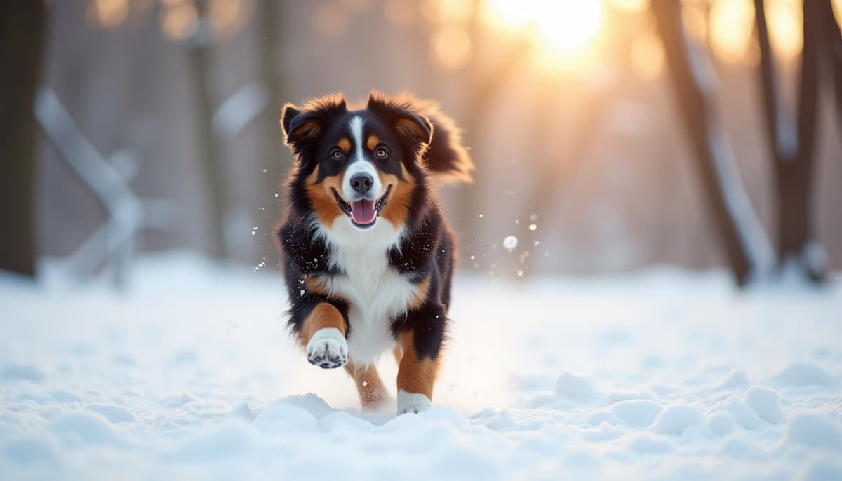 A dog on a walk — Dog ACL Surgery Cost in New York, NY