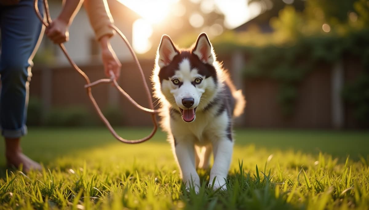 A dog on a walk — Dog ACL Surgery Cost in Oakland, CA (2026 Price Guide)
