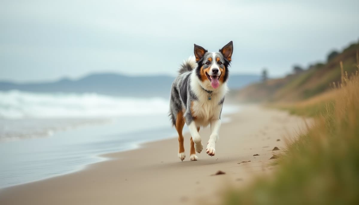 A dog on a walk — Dog ACL Surgery Cost in Oceanside, CA