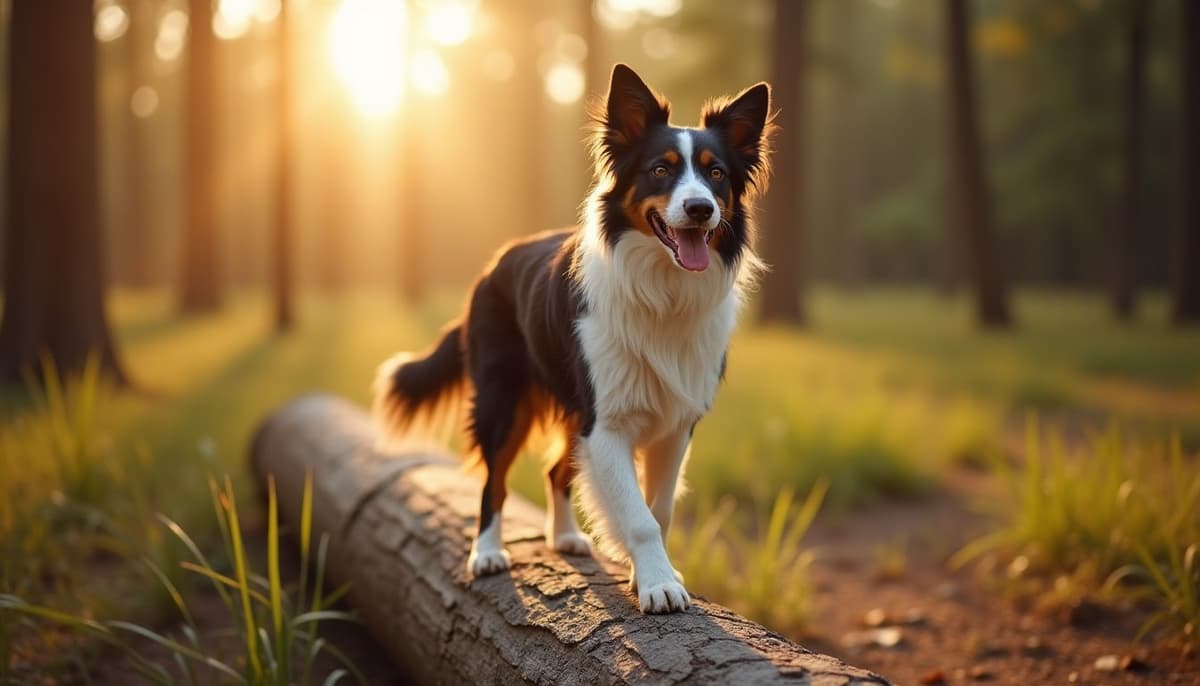 A dog on a walk — Dog ACL Surgery Cost in Palm Bay, FL