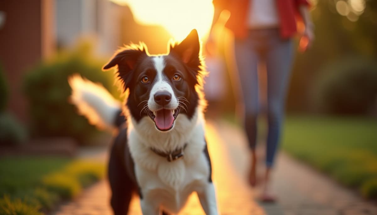 A dog on a walk — Dog ACL Surgery Cost in Paterson NJ