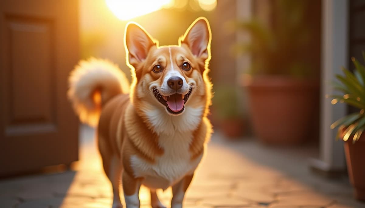 A dog on a walk — Dog ACL Surgery Cost in Pomona, CA