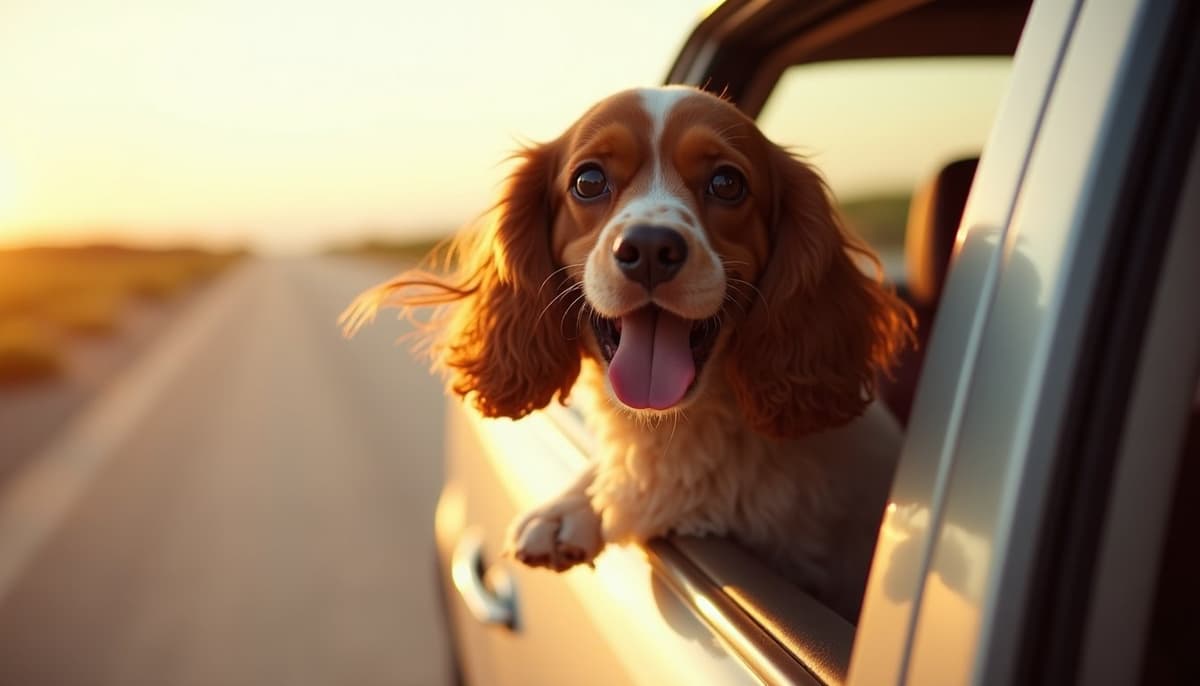 A dog on a walk — Dog ACL Surgery Cost in Pompano Beach, FL