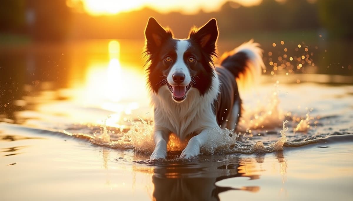 A dog on a walk — Dog ACL Surgery Cost in Rockford, IL