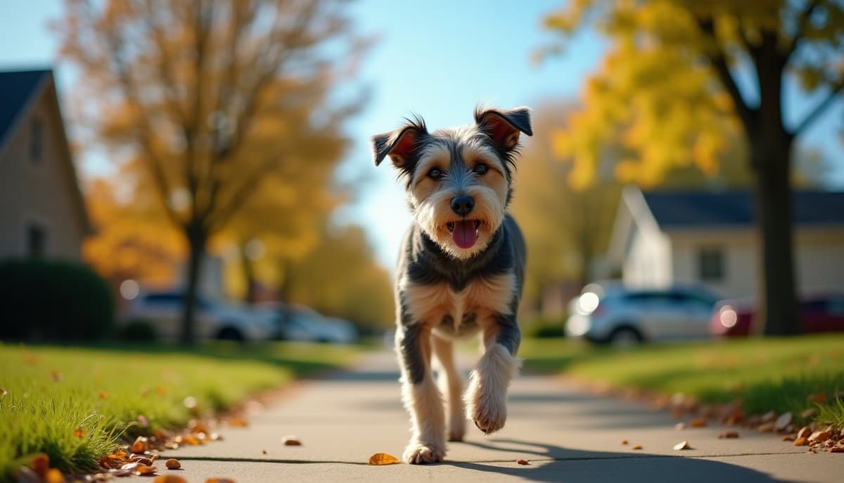 A dog on a walk — Dog ACL Surgery Cost in Saint Paul, MN