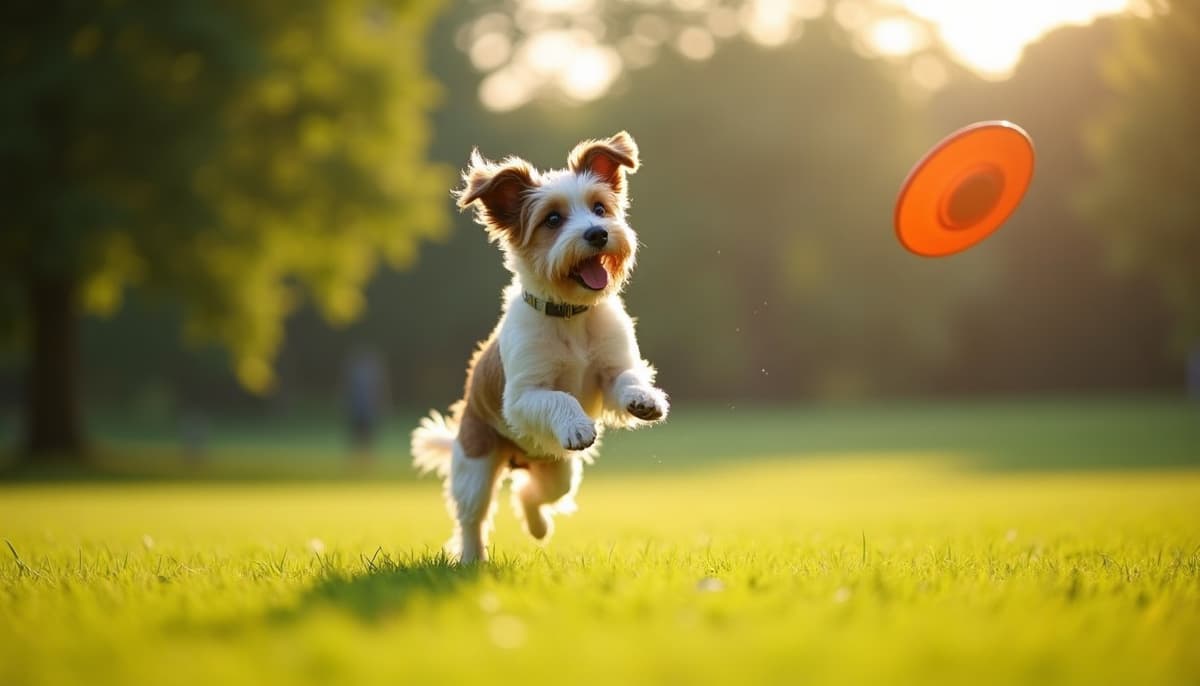 A dog on a walk — Dog ACL Surgery Cost in Salem, OR