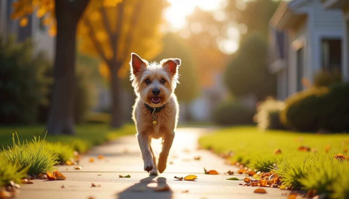 A dog on a walk — Dog ACL Surgery Cost in Salt Lake City, UT