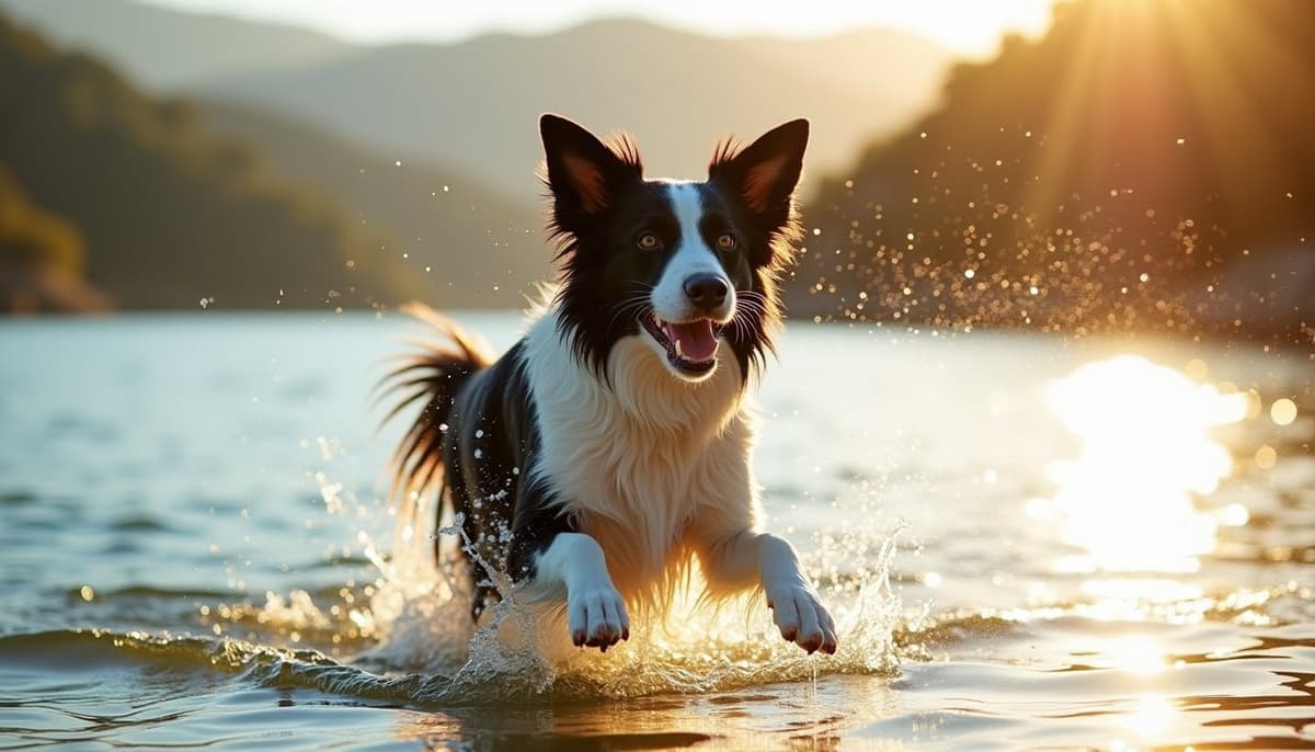 A dog on a walk — Dog ACL Surgery Cost in San Diego, CA