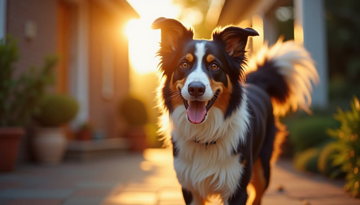 A dog on a walk — Dog ACL Surgery Cost in Savannah, GA