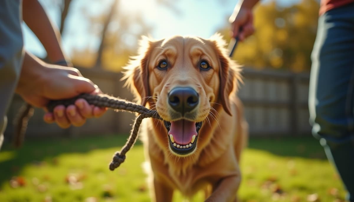 A dog on a walk — Dog ACL Surgery Cost in Sioux Falls, SD