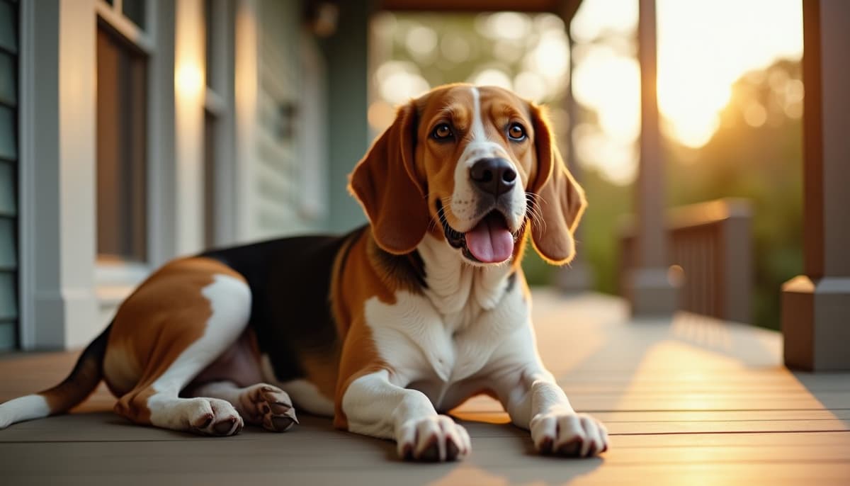 A dog on a walk — Dog ACL Surgery Cost in Sterling Heights, MI