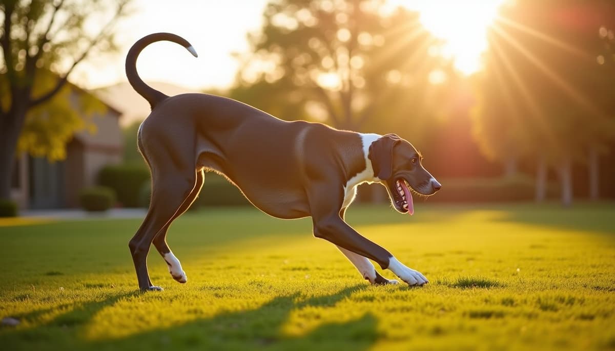 A dog on a walk — Dog ACL Surgery Cost in Temecula, CA