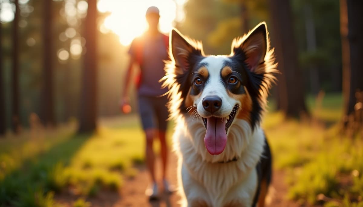 A dog on a walk — Dog ACL Surgery Cost in Torrance, CA
