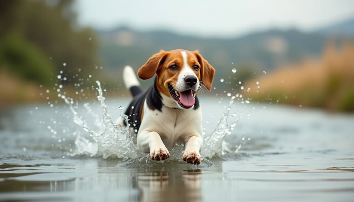 A dog on a walk — Dog ACL Surgery Cost in Visalia, CA