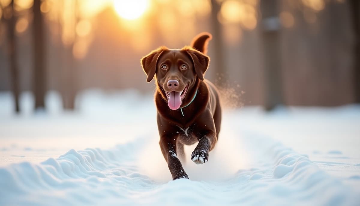 A dog on a walk — Dog ACL Surgery Cost in Washington DC