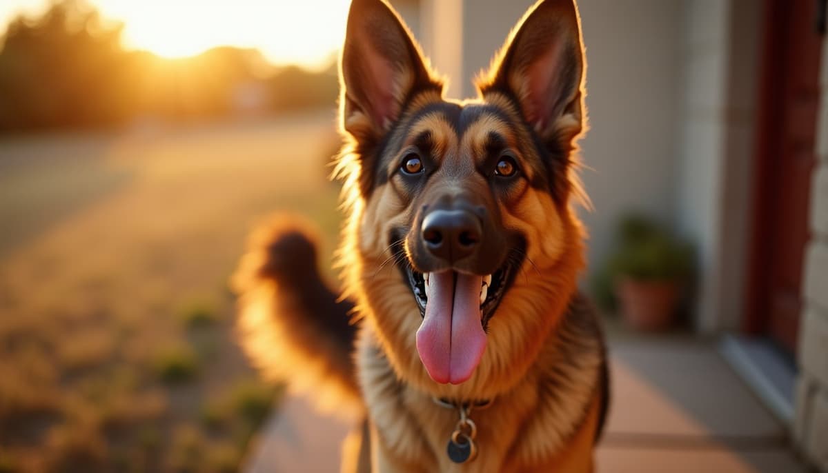 A dog on a walk — Dog Acupuncture in Amarillo, TX