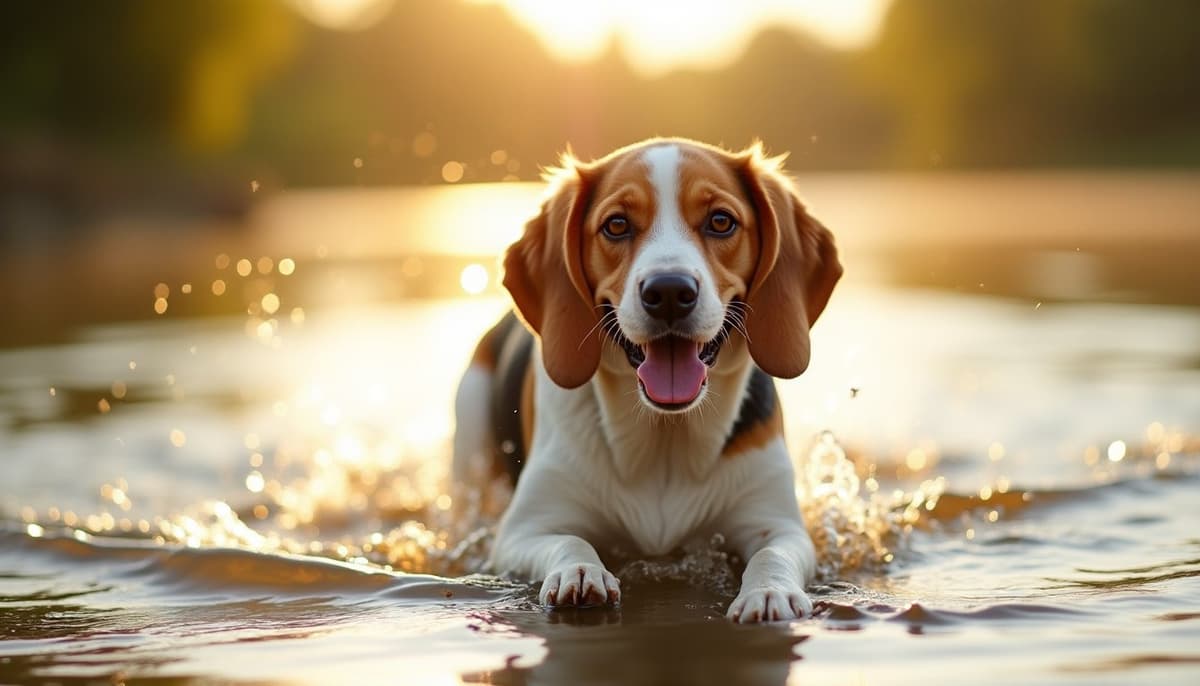 A dog on a walk — Dog Acupuncture in Ann Arbor, MI