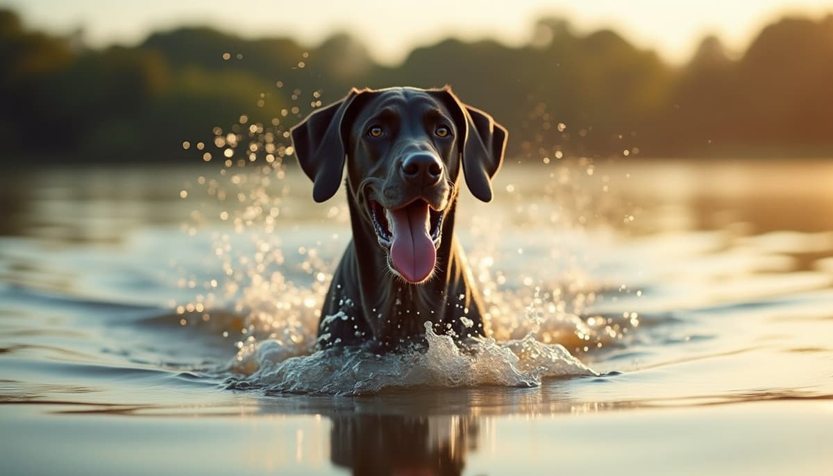 A dog on a walk — Dog Acupuncture in Austin, TX: Costs & Providers