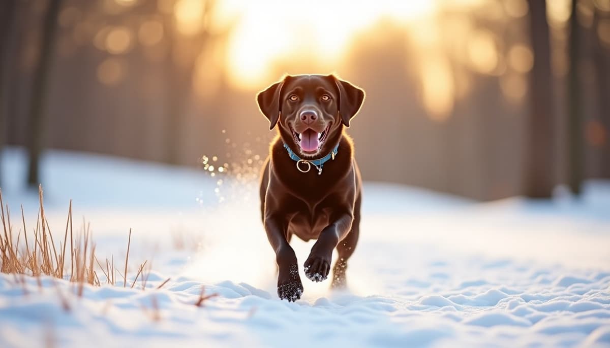A dog on a walk — Dog Acupuncture in Baltimore, MD
