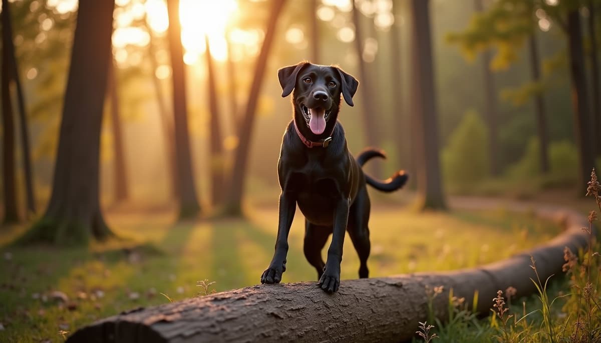 A dog on a walk — Dog Acupuncture in Baton Rouge, LA