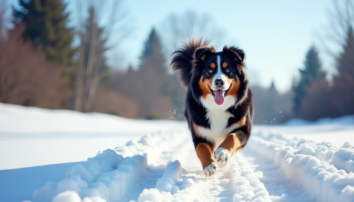 A dog on a walk — Dog Acupuncture in Bellevue, WA: Costs & Providers