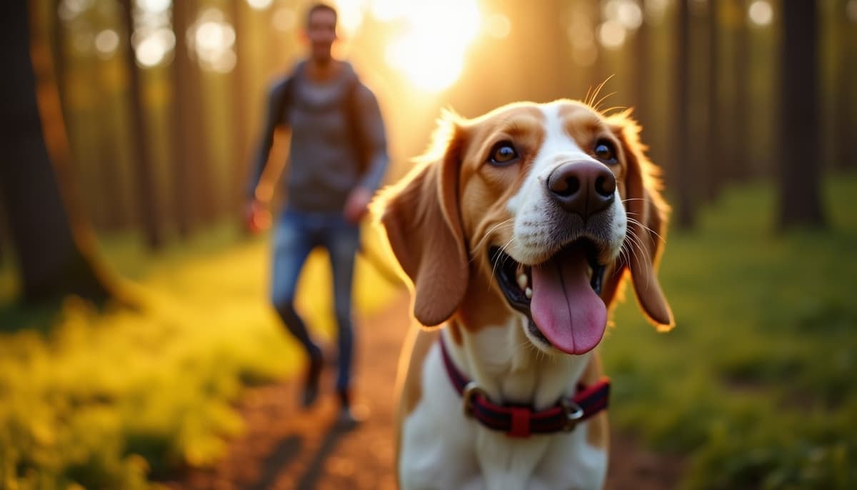 A dog on a walk — Dog Acupuncture in Broken Arrow, OK