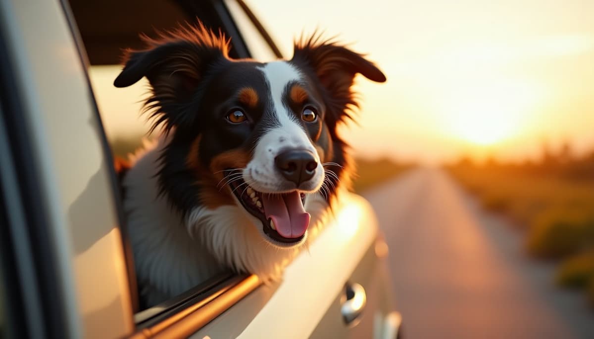 A dog on a walk — Dog Acupuncture in Cape Coral, FL