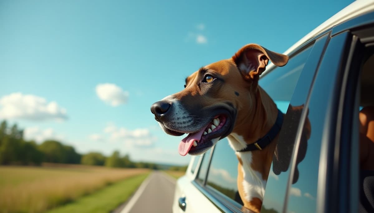 A dog on a walk — Dog Acupuncture in Charlotte, NC