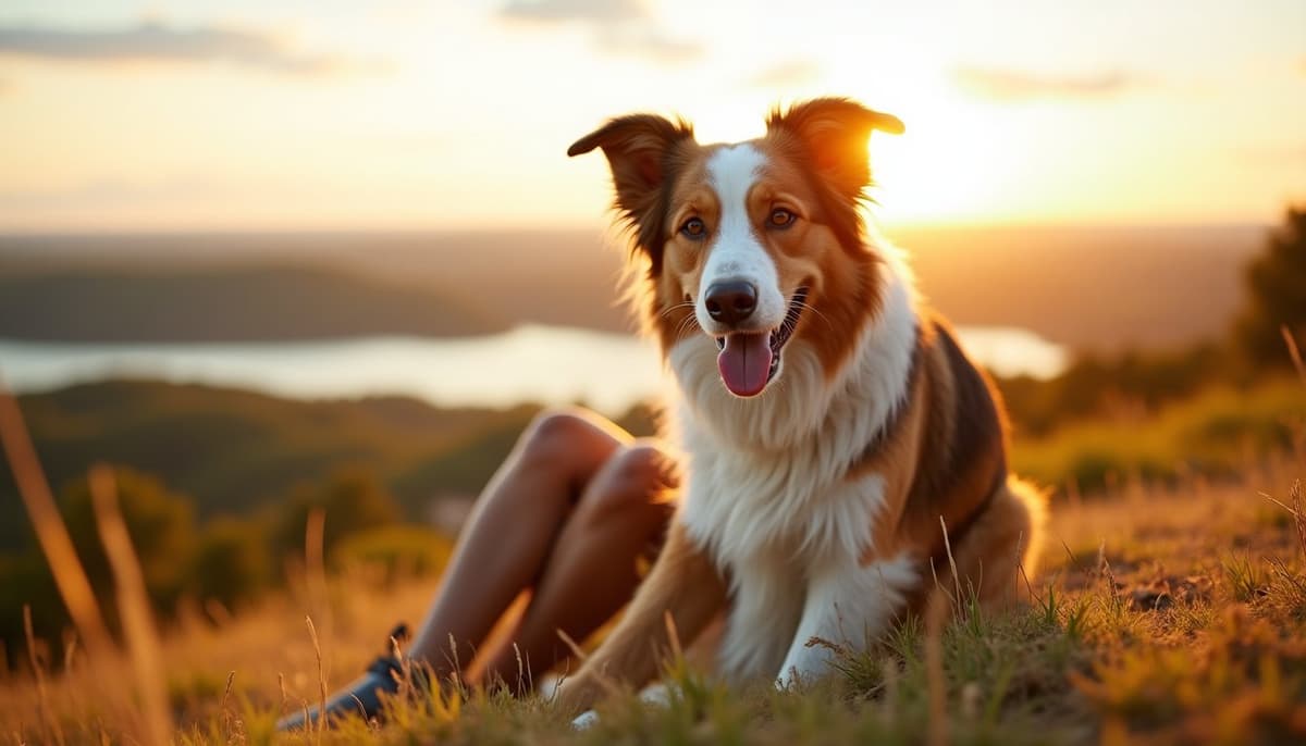 A dog on a walk — Dog Acupuncture in Chesapeake, VA