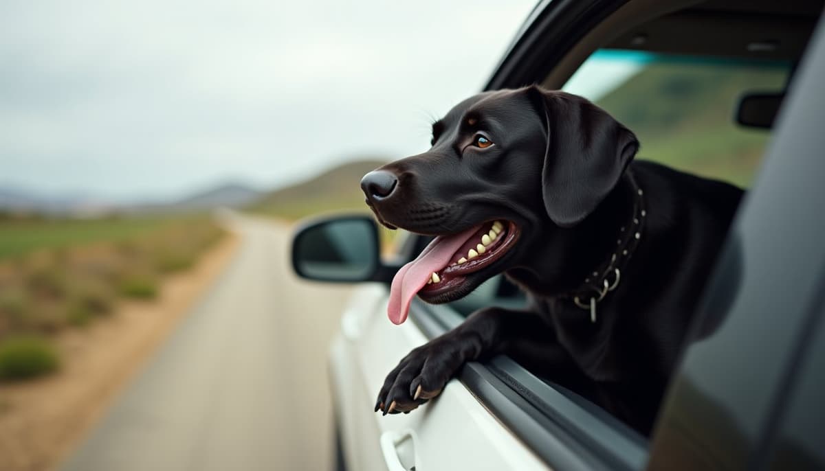 A dog on a walk — Dog Acupuncture in Costa Mesa, CA: Costs and Providers
