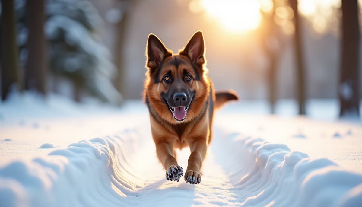 A dog on a walk — Dog Acupuncture in Daly City, CA