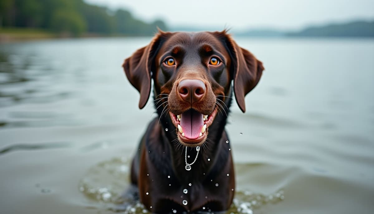 A dog on a walk — Dog Acupuncture in Dayton, OH