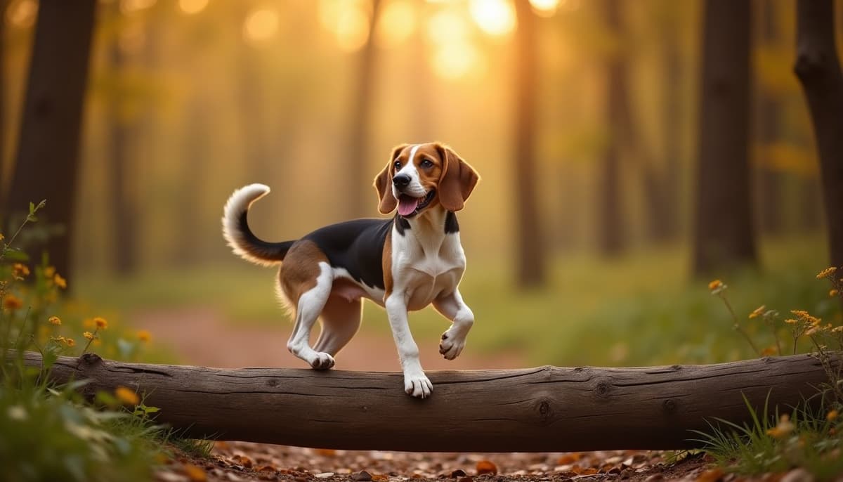 A dog on a walk — Dog Acupuncture in Denton TX