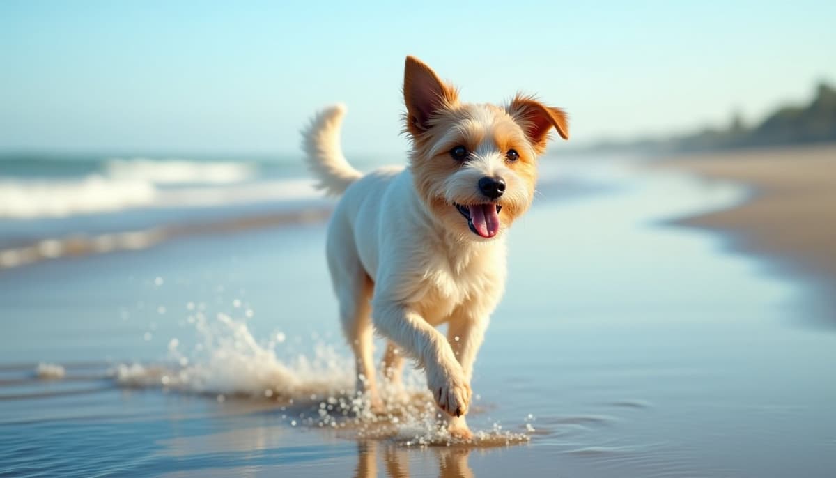 A dog on a walk — Dog Acupuncture in Des Moines, IA