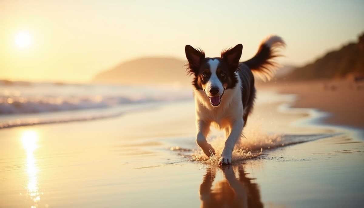 A dog on a walk — Dog Acupuncture in Downey, CA