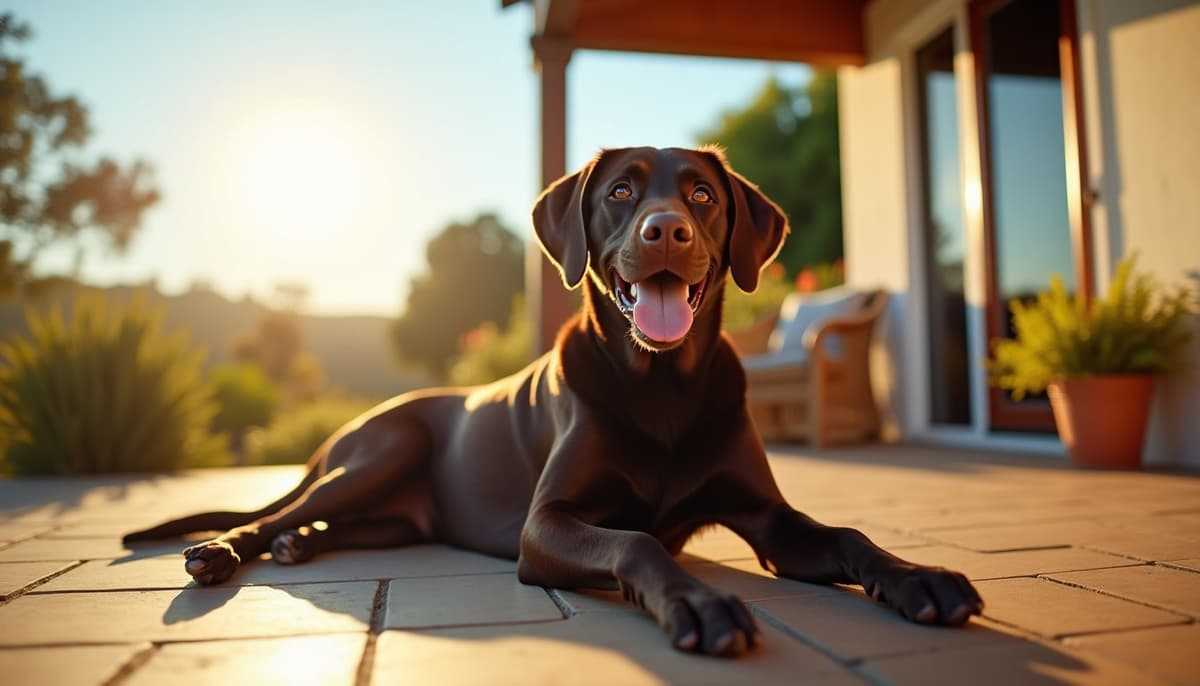 A dog on a walk — Dog Acupuncture in Escondido, CA