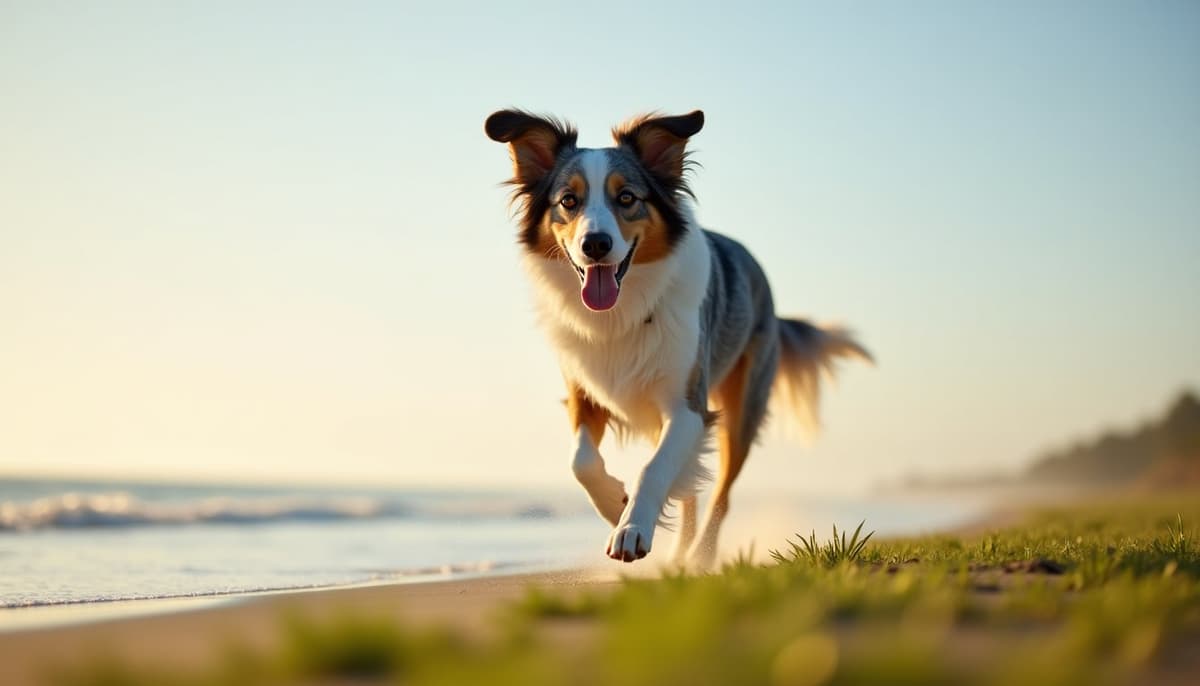 A dog on a walk — Dog Acupuncture in Evansville, IN