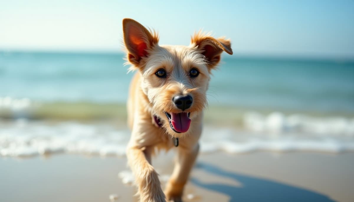 A dog on a walk — Dog Acupuncture in Fort Worth, TX