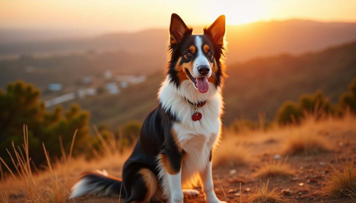 A dog on a walk — Dog Acupuncture in Garden Grove, CA
