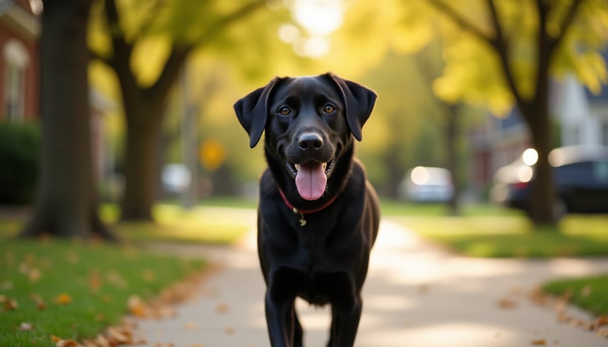 A dog on a walk — Dog Acupuncture in Grand Rapids, MI